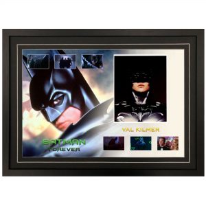 Val Kilmer - "Batman Forever" Signed & Framed 8x10 Photograph (JSA COA)