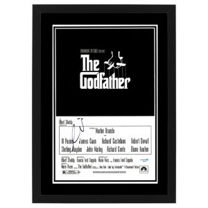 Al Pacino Signed & Framed Godfather 11x17 Mini Movie Poster (ACOA COA)