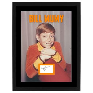 Bill Mumy - "Lost in Space" Signed & Framed Signature Card Display (ACOA COA)