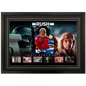 Chris Hemsworth - "Rush" Signed & Framed 8x10 Photo Display (Celebrity Authentics)