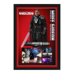 Giancarlo Esposito Signed & Framed "The Mandalorian - Moff Gideon" 8x10 Photo Display (ACOA COA)