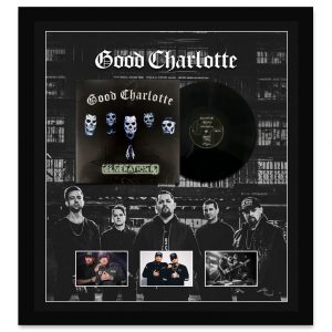 Music - Benji & Joel Madden - Good Charlotte "Generation Rx" Signed & Framed Vinyl Album (ACOA Hologram)