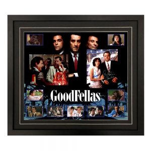 Ray Liotta, Paul Sorvino & Lorraine Bracco - "Good Fellas" Signed & Framed Movie Display Collage (Beckett, JSA)