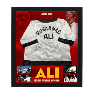 Jamie Foxx - "ALI" Drew Bundini Brown Signed & Framed Boxing Robe (JSA COA)