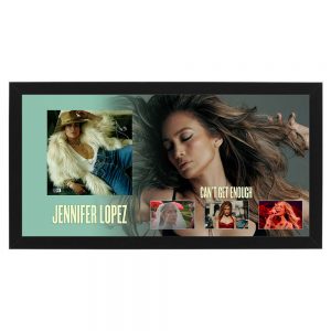 Jennifer Lopez - "Can't Get Enough" Signed & Framed 10x10 Photo Display (Beckett Hologram)