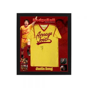 Justin Long - "Dodgeball" Signed & Framed Jersey (Beckett Hologram)