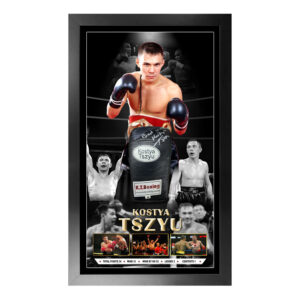 Boxing - Kostya Tszyu Signed & Framed Boxing Glove