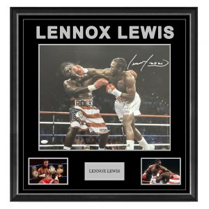 Boxing - Lennox Lewis - Signed & Framed 16x20 Photo #2 (JSA COA)