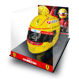 Formula 1 - Lewis Hamilton Hand Signed Ferrari Race Helmet