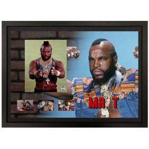 The A Team MR. T Signed & Framed 8x10 Photo Display (Official Pics Hologram)