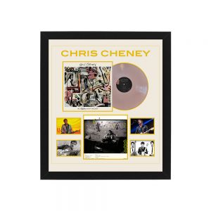 Chris Cheney "Storm Before the Calm" Signed & Framed Gravity Stairs Vinyl Album