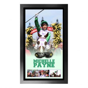 Horse Racing - Michelle Payne Signed & Framed Racing Goggles