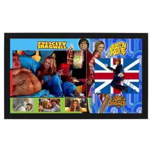 Mike Myers - Heather Graham - Dual Signed & Framed Photo Display (ACOA COA)