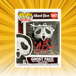 Matthew Lillard & Skeet Ulrich - "Ghost Face" #1607 Autographed Funko POP! Vinyl Figure (Beckett)