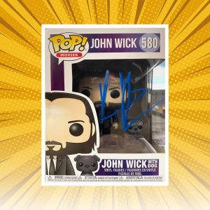 Keanu Reeves - "John Wick" #580 Autographed Funko POP! Vinyl Figure