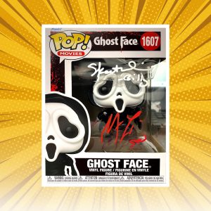 Matthew Lillard & Skeet Ulrich - "Ghost Face" #1607 Autographed Funko POP! Vinyl Figure (Beckett Hologram)