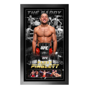 UFC - Paddy Pimblett Signed & Framed UFC Glove