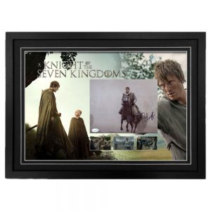 Peter Claffey Signed & Framed "A Knight of the Seven Kingdoms" 8x10 Photo Display (ACOA COA)