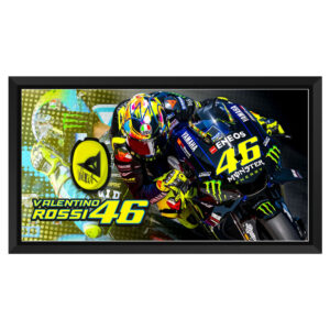 Motorsport - Valentino Rossi Signed and Framed Slider