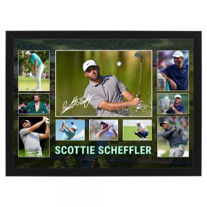 Golf - Scottie Scheffler Large Photo Collage