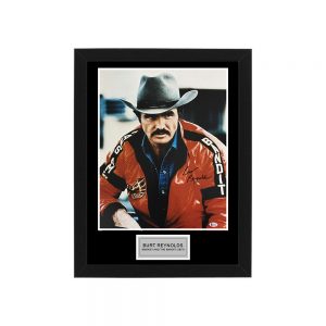 Burt Reynolds - "Smokey and the Bandit" Signed & Framed 16x20 Mini Poster (Beckett COA)