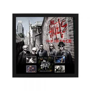 The Angels - Signed & Framed "Face To Face" CD Art Card Deluxe Display