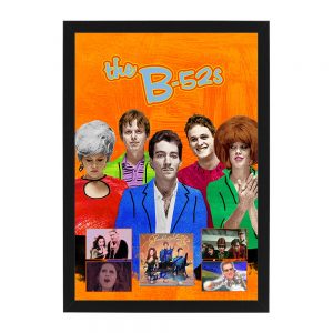 The B52's - "Good Stuff" Signed & Framed CD Booklet (ACOA COA)