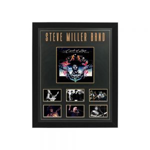 Music - Steve Miller Band - "The Circle of Love" Signed & Framed Album Cover (JSA Hologram)
