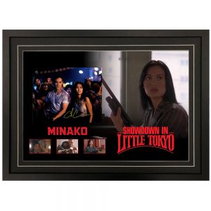 Tia Carrere - "Showdown in Little Tokyo" Signed & Framed 8x10 Photo Display