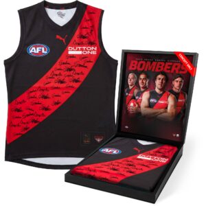 Essendon Football Club 2026 Squad Signed Guernsey