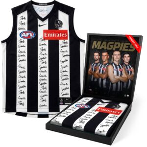 Collingwood Football Club 2026 Squad Signed Guernsey