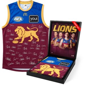 Brisbane Lions 2026 Squad Signed Guernsey