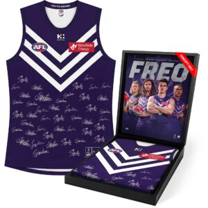Fremantle Football Club 2026 Squad Signed Guernsey