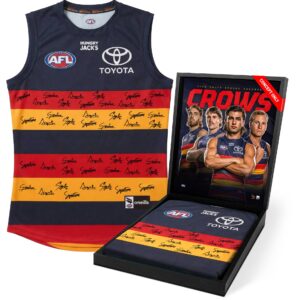 Adelaide Crows 2026 Squad Signed Guernsey