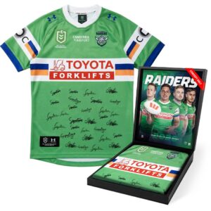 NRL - CANBERRA RAIDERS 2026 SQUAD SIGNED JERSEY