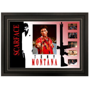 Scarface - Al Pacino "Tony Montana" Signed & Framed 8x10 Photo Display