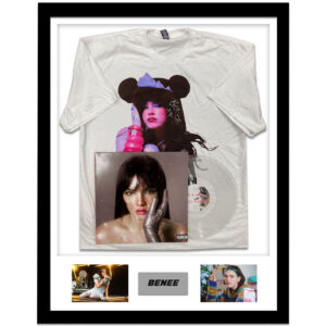 Music - Benee Signed & Framed T-Shirt with Vinyl Album