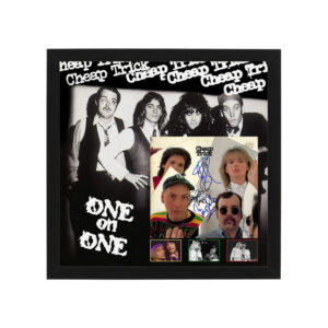 Cheap Trick - One on One Signed & Framed Album Cover (Beckett)