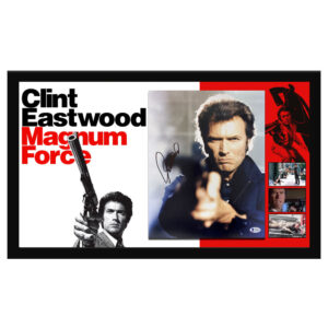 Clint Eastwood - Magnum Force Signed & Framed 11x14 Photograph (Beckett)