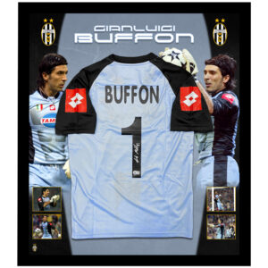 Soccer – Gianluigi Buffon Signed & Framed Juventus Jersey (Beckett)