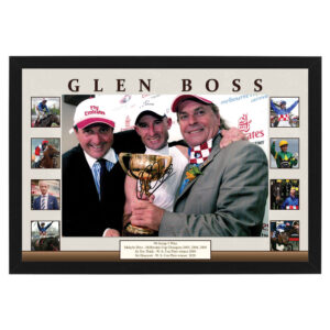 Glen Boss Signed & Framed 11x17 Display