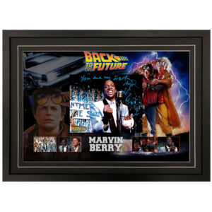 Back to the Future - Marvin Berry Signed & Framed 8x10 Photo Display