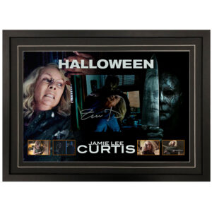 Jamie Lee Curtis - Halloween (2018) Signed & Framed 8x10 Photo Display