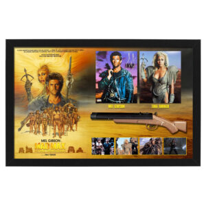 Mel Gibson & Tina Turner - 'Mad Max' Signed & Framed 8x10 Display (CA)