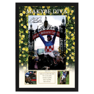 MAKYBE DIVA Glen Boss Signed & Framed 11x17 Display