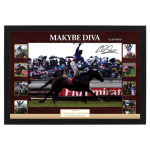 MAKYBE DIVA Glen Boss Signed & Framed 11x17 Display
