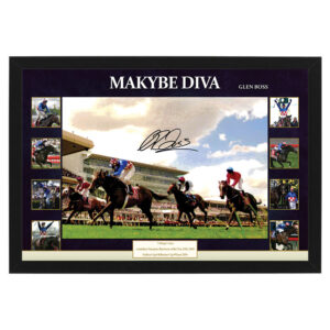 MAKYBE DIVA Glen Boss Signed & Framed 11x17 Display