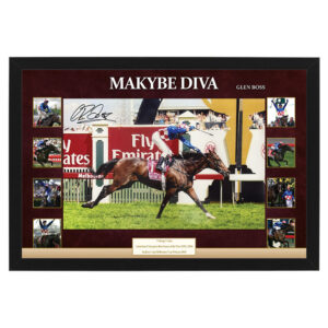 MAKYBE DIVA Glen Boss Signed & Framed 11x17 Display