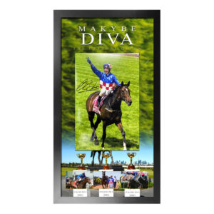 MAKYBE DIVA Glen Boss Signed & Framed 11x17 Display