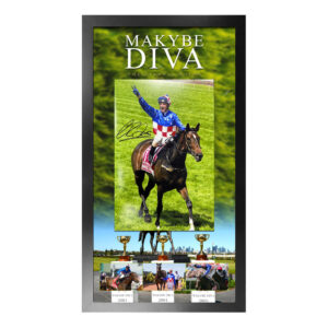 MAKYBE DIVA Glen Boss Signed & Framed 11x17 Display